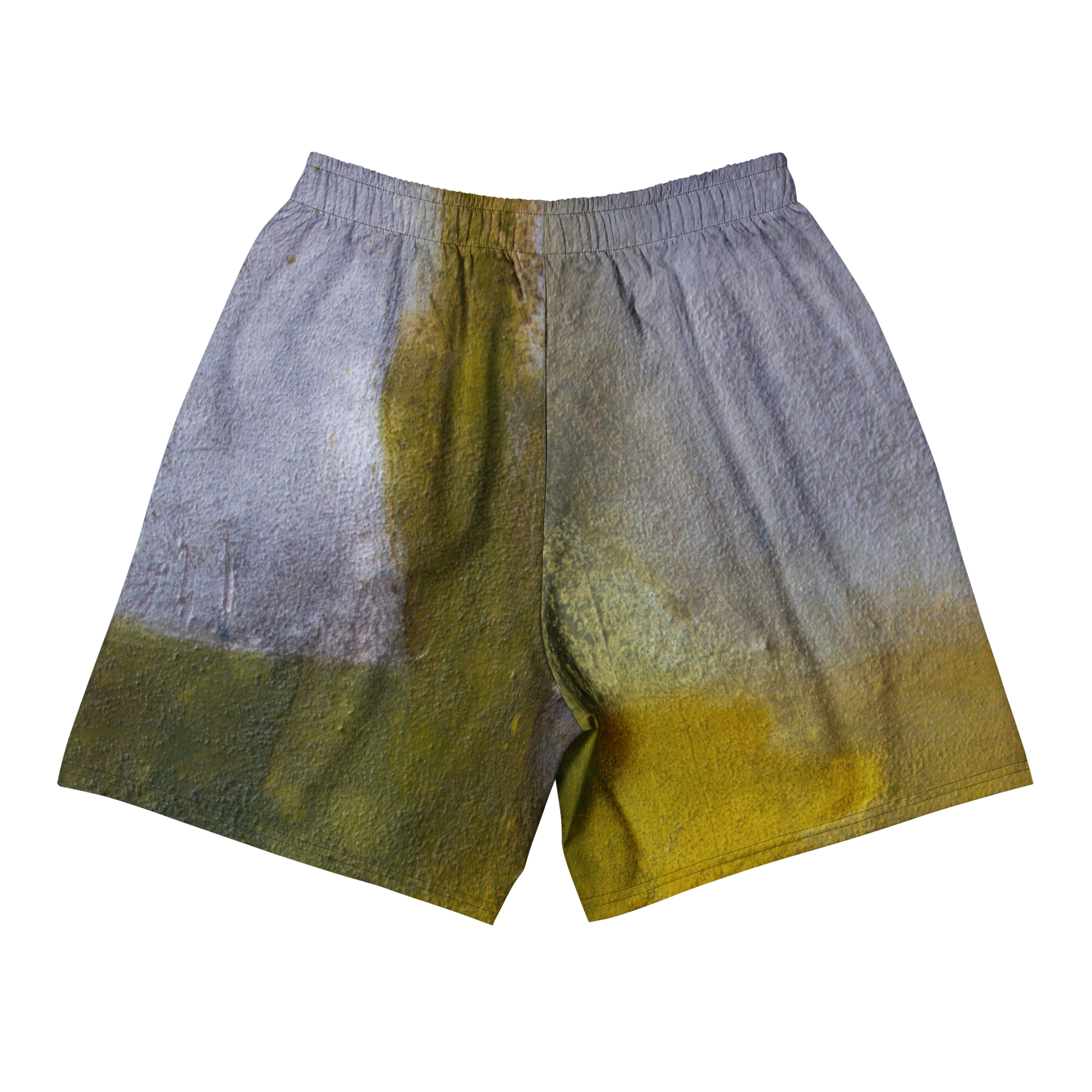 ERDGRÜN Lange Unisex Sport-Shorts mit Allover-Druck