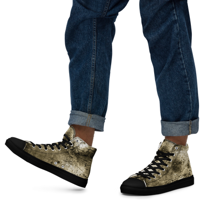 GRUNGE Men’s high top canvas shoes