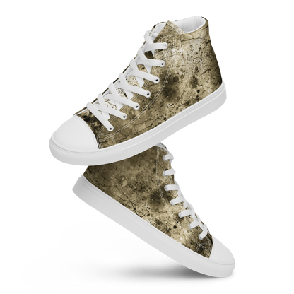 GRUNGE Men’s high top canvas shoes