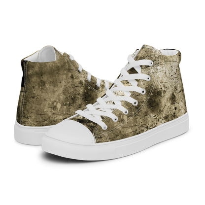 GRUNGE Men’s high top canvas shoes
