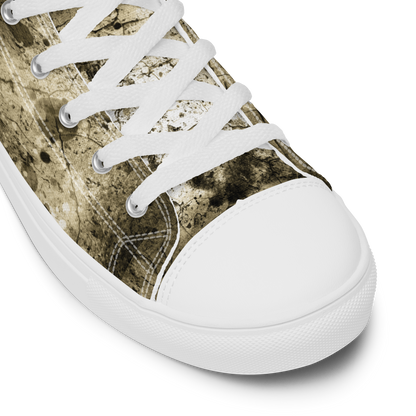 GRUNGE Men’s high top canvas shoes